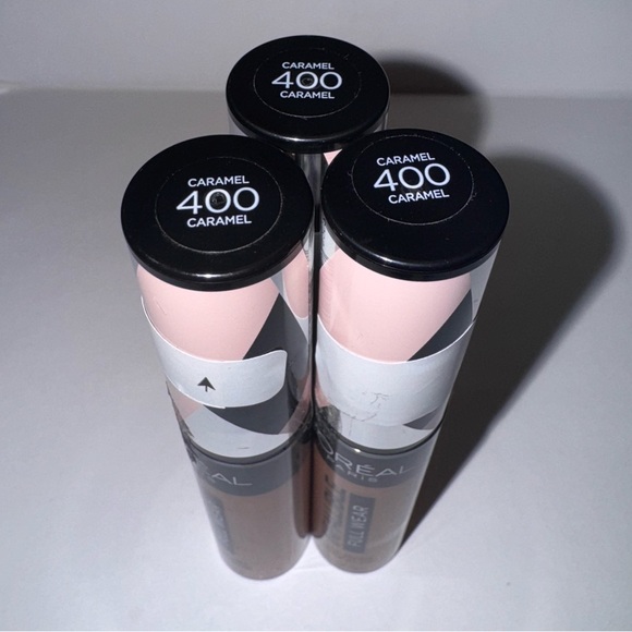 x3 tubes! L’ORÉAL INFALLIBLE Full Wear MORE THAN CONCEALER - Shade 400 Caramel - Picture 2 of 2